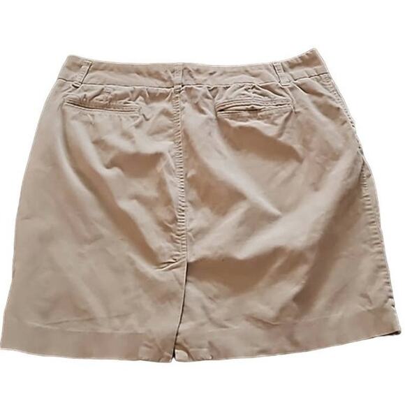 Excellent Old Navy Women’s Tan Corduroy Casual Everyday Mini Skirt Size 12 - Picture 4 of 6